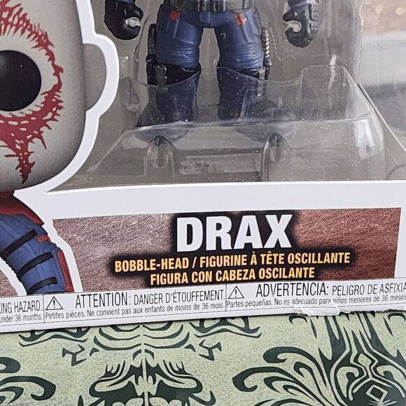 💕 NWT Drax Funko Pop! #1204 Marvel Guardians Collectible #7168 💕 - Picture 3 of 6